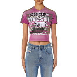 Women T-Uncutie-Stripe T-Shirt - Pink Tint