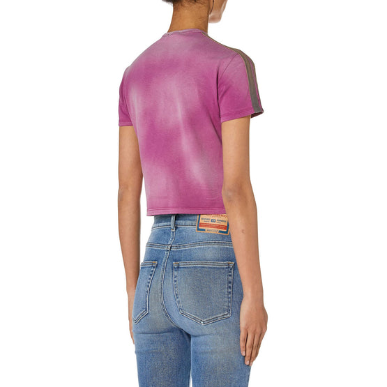 Women T-Uncutie-Stripe T-Shirt - Pink Tint