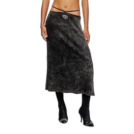 Women O-Rossi Skirt - Black