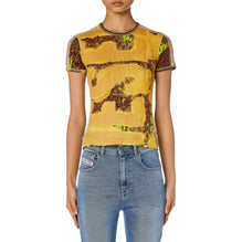 Women T-Ele-Long-P5 T-Shirt - Dark Beige