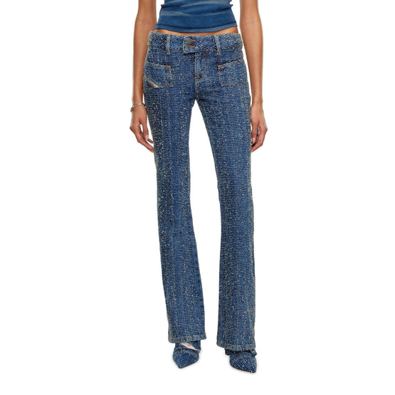 Women D-Ebush-S Trousers - Navy