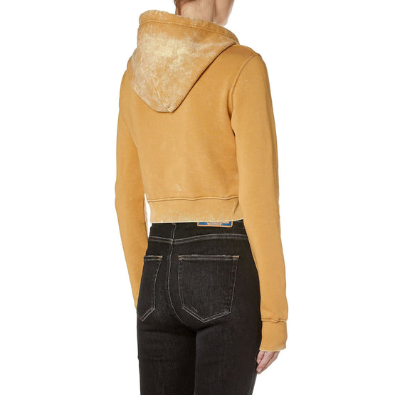 Women F-Slimmy-Hood-P5 Sweat-Shirt - Dark Beige