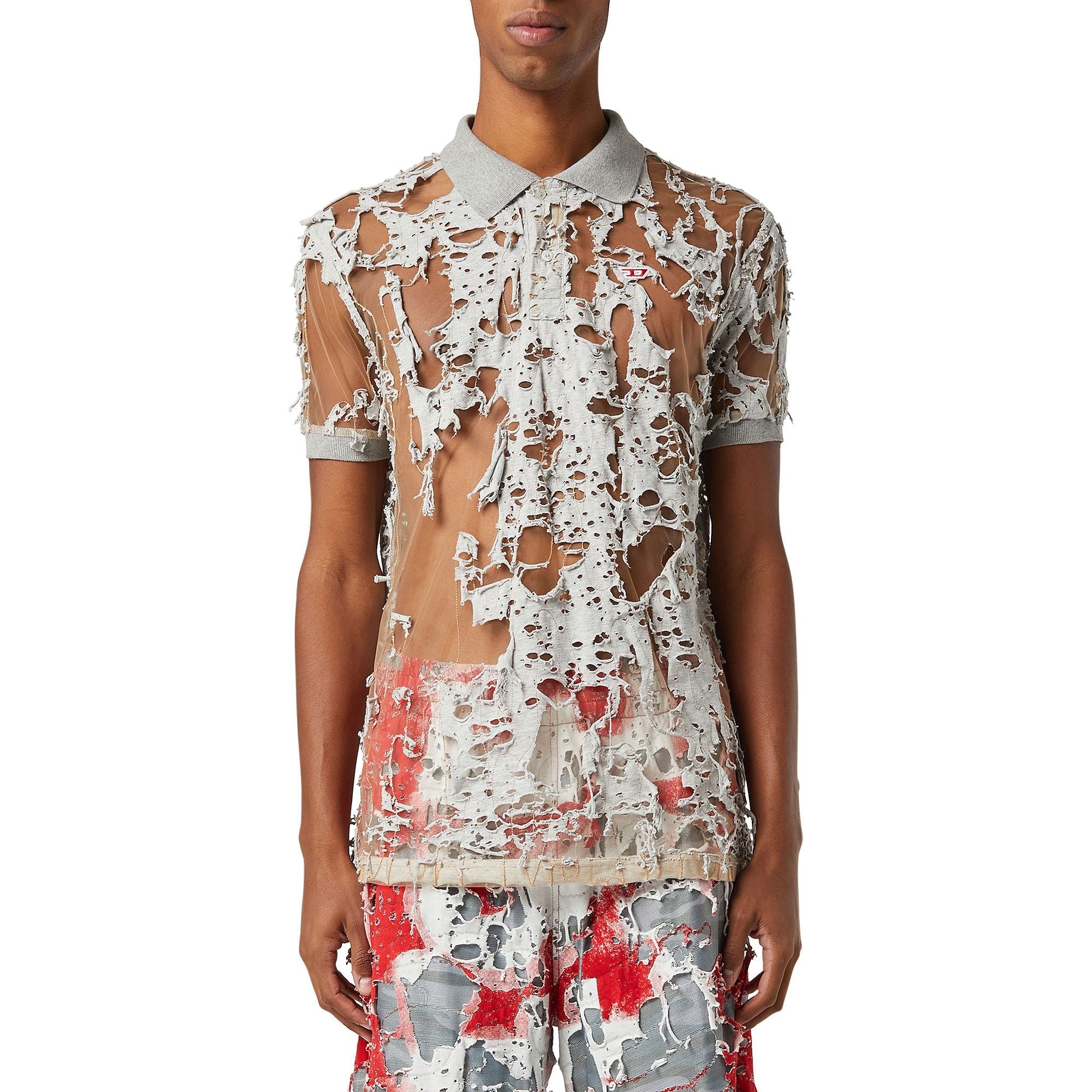Men T-Smith-Devor T-Shirt - Grey Melange