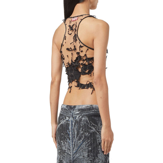Women T-Bils-Dev Top - Black