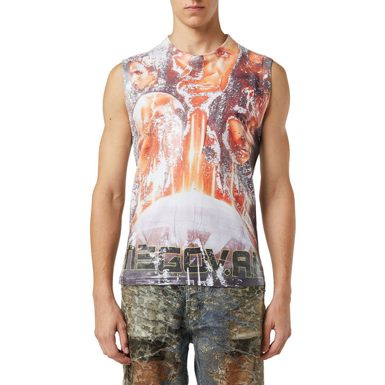 Men T-Birco-P6 Top - Multi