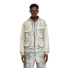Men D-Samp-S Jacket - Light Blue