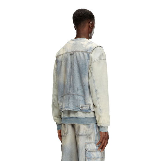 Men D-Samp-S Jacket - Light Blue