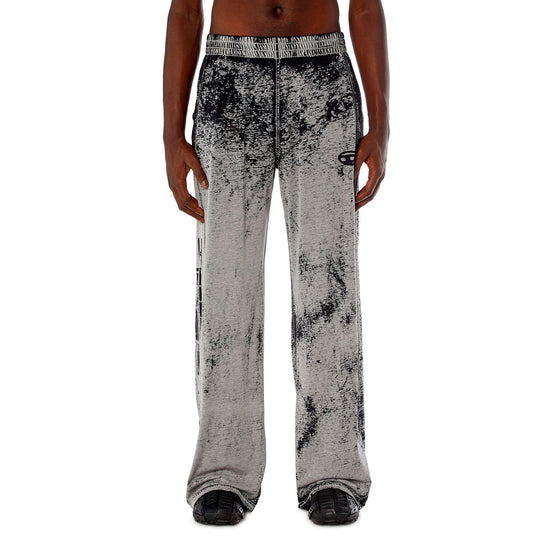 Men P-Leo-Dev Trousers - Silver Sconce