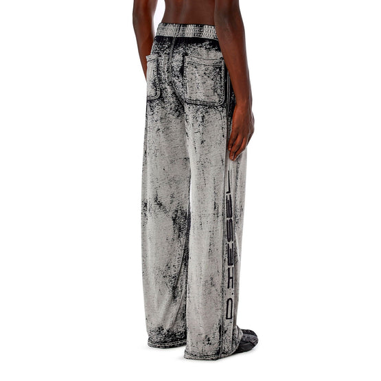 Men P-Leo-Dev Trousers - Silver Sconce