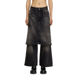Women D-Syren-J-S Trousers - Charcoal