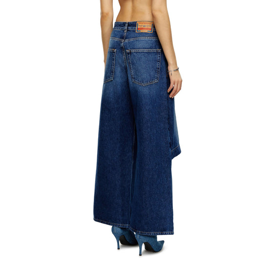 Women D-Syren-J-S Trousers - Navy