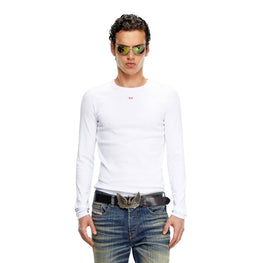 Men D-Ribber-Ls-N Top - Bright White