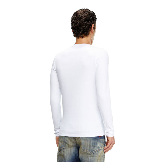 Men D-Ribber-Ls-N Top - Bright White
