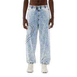 Men D-Lab-S2 Track Sweat Jeans - Blue