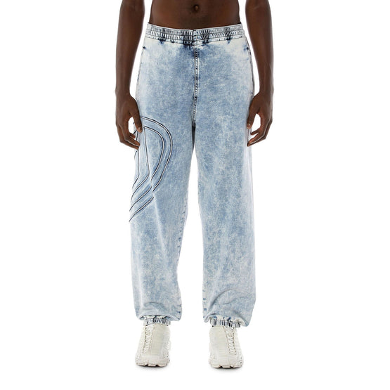Men D-Lab-S2 Track Sweat Jeans - Blue