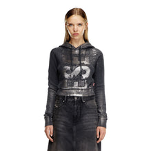 Women F-Slimmy-Hood-P6 Sweat-Shirt - Caviar