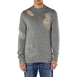 Men K-Norman Knitwear - Dark Grey Melange