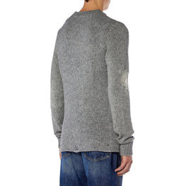 Men K-Norman Knitwear - Dark Grey Melange