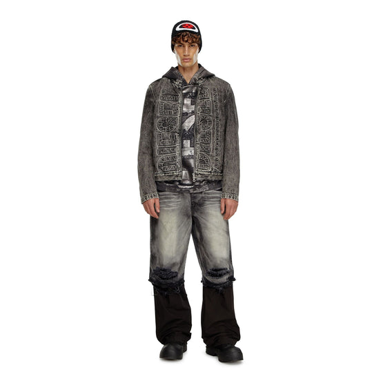 Men D-Glory-S1 Jacket - Grey