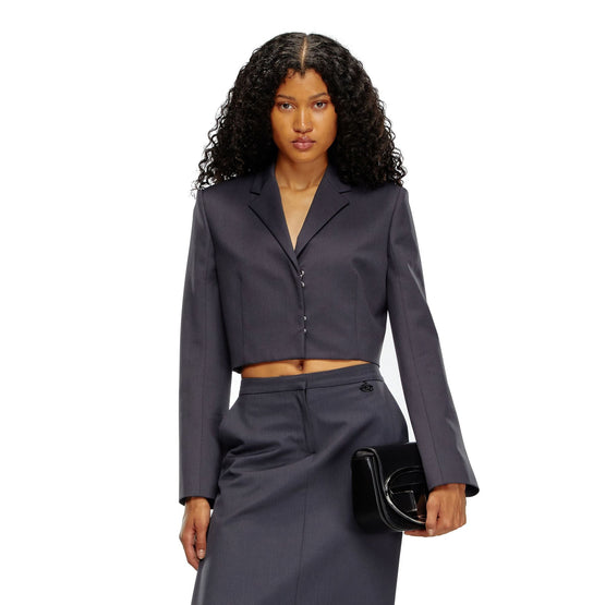 Women G-Milla-P1 Jacket - Dark Grey Melange