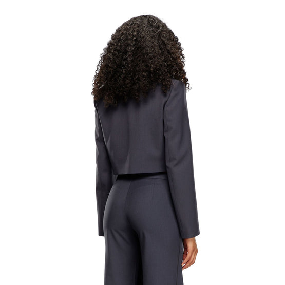 Women G-Milla-P1 Jacket - Dark Grey Melange