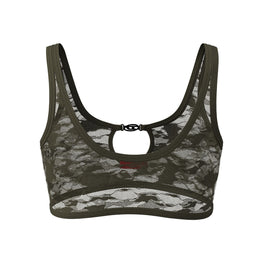 Women Ufsb-D-Oval-Lace-Bralette Bra - Ivy Green