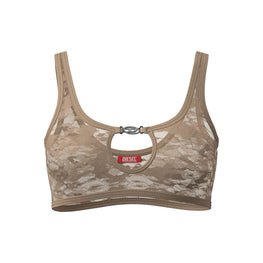Women Ufsb-D-Oval-Lace-Bralette Bra - Cuban Sand