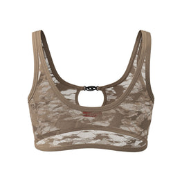 Women Ufsb-D-Oval-Lace-Bralette Bra - Cuban Sand
