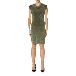 Women D-Angiel-P1 Dress - Dark Grey Melange