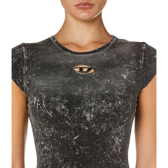 Women D-Angiel-P1 Dress - Black