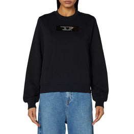 Women F-Reggy-Seq Sweat-Shirt - Black