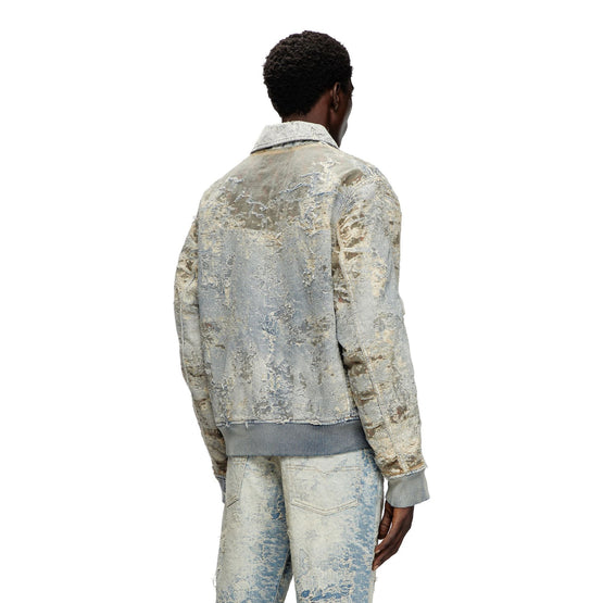 Men D-Muddy-Fsf Jacket - Light Blue