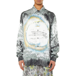 Men S-Gacy Shirt - Grey Multi