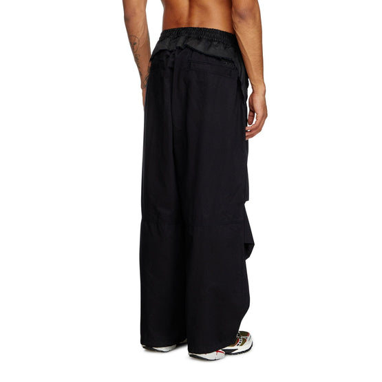 Men P-Gustaf Trousers - Black Black Black