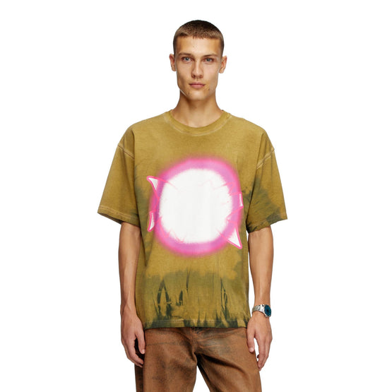 Men T-Boxt-R24 T-Shirt - Yellow