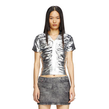 Women T-Ai Top - Black White