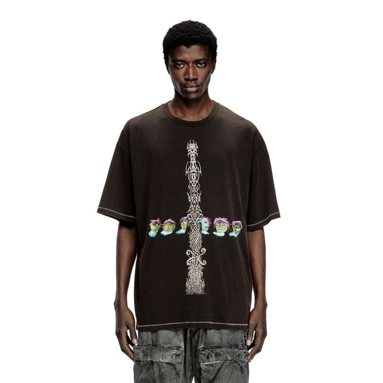 Men T-Boxt-R4 T-Shirt - Black