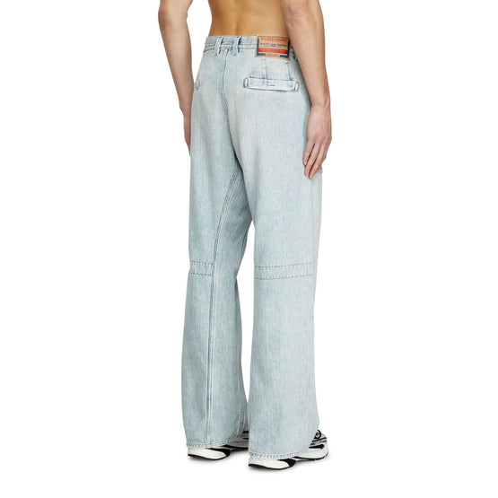 Men D-Zeta L.30 Trousers - Blue