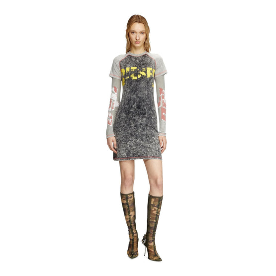 Women D-Buxt-Q1 Dress - Black
