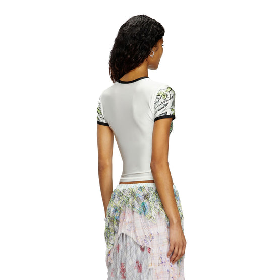 Women T-Uncutie-Long-Q2 T-Shirt - Off White