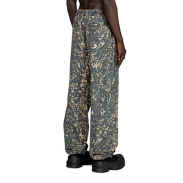 Men P-Lint Trousers - Grey Multi