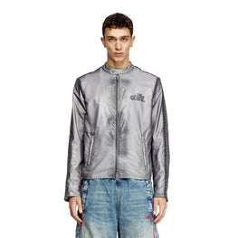 Men J-Pop Jacket - Neutral Gray