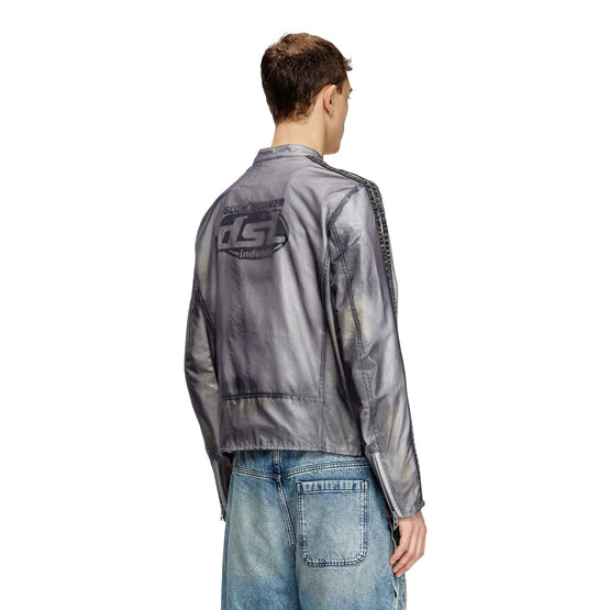 Men J-Pop Jacket - Neutral Gray