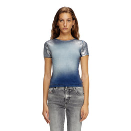 Women T-Ele-Long-Q1 T-Shirt - Blue