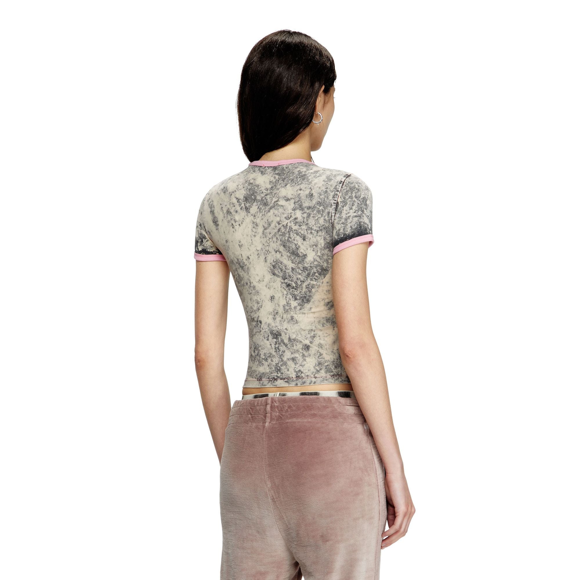Women T-Uncuties-Short-Q1 T-Shirt - Cream