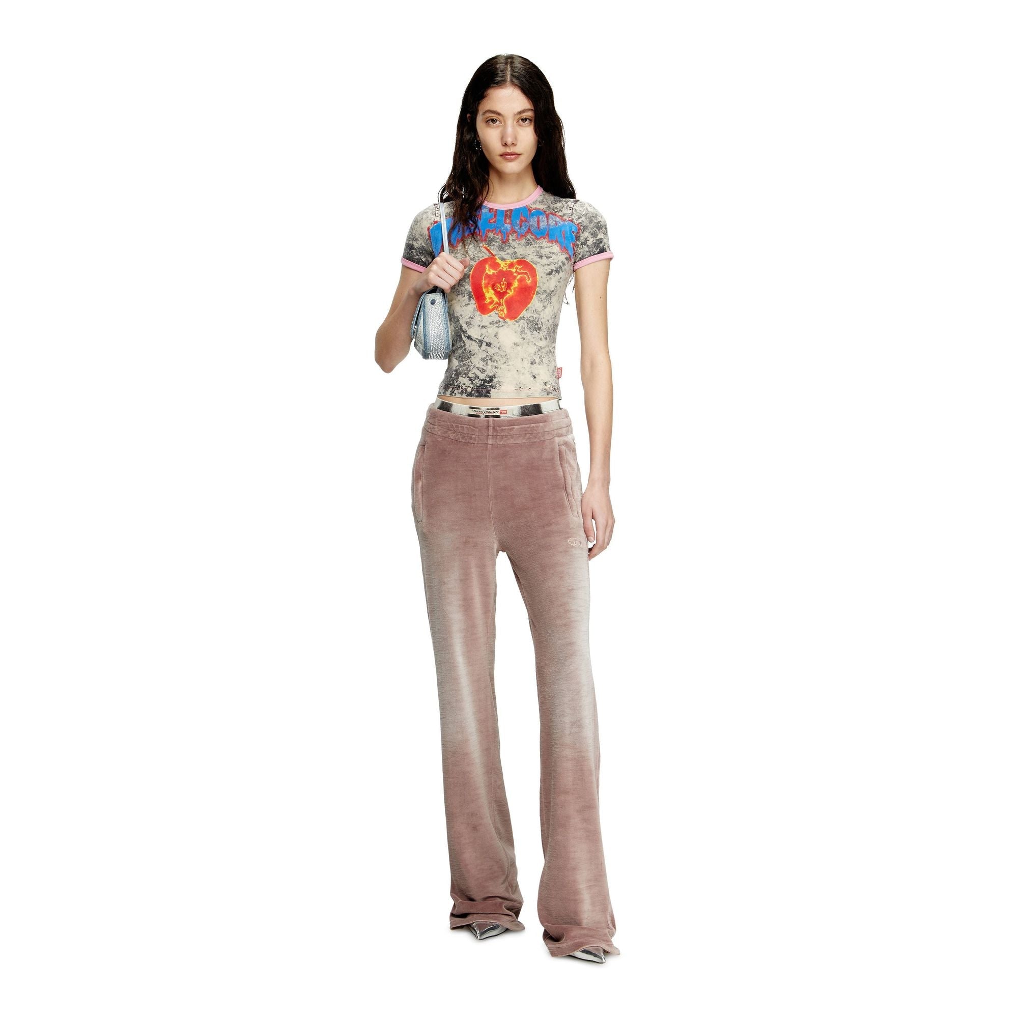 Women T-Uncuties-Short-Q1 T-Shirt - Cream