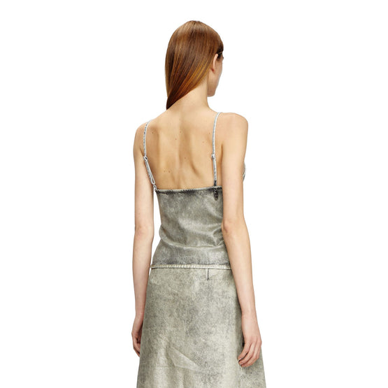 Women De-Fulsy-S Top - Light Grey