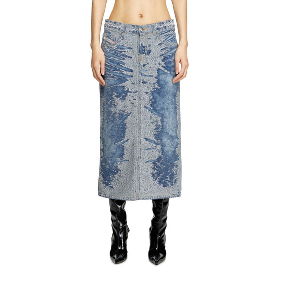 Women De-Skye-S Skirt - Blue