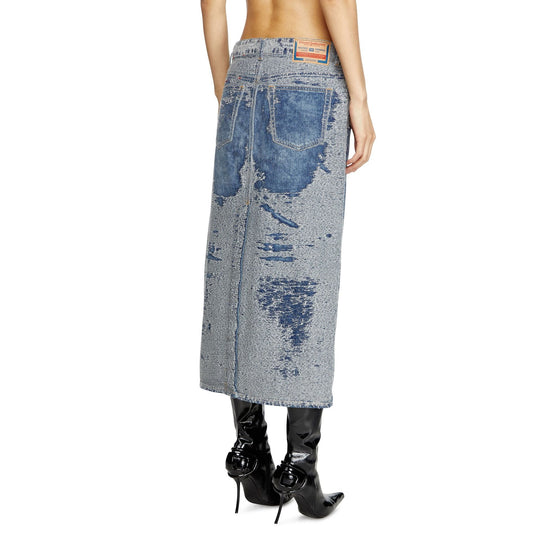 Women De-Skye-S Skirt - Blue