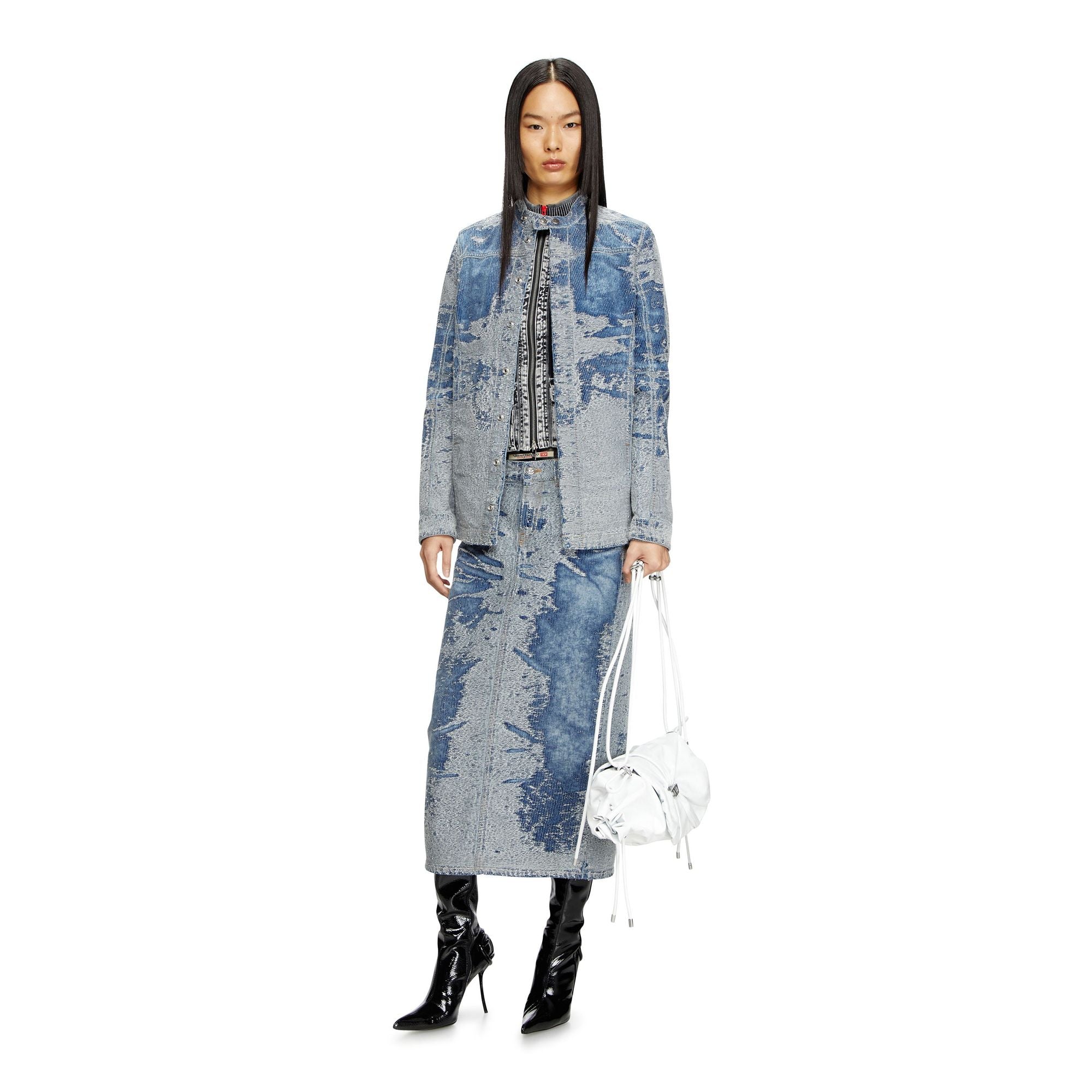 Women De-Skye-S Skirt - Blue